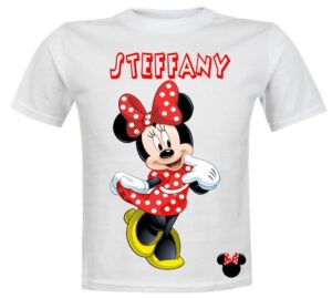 Camisetas Personalizadas Minnie