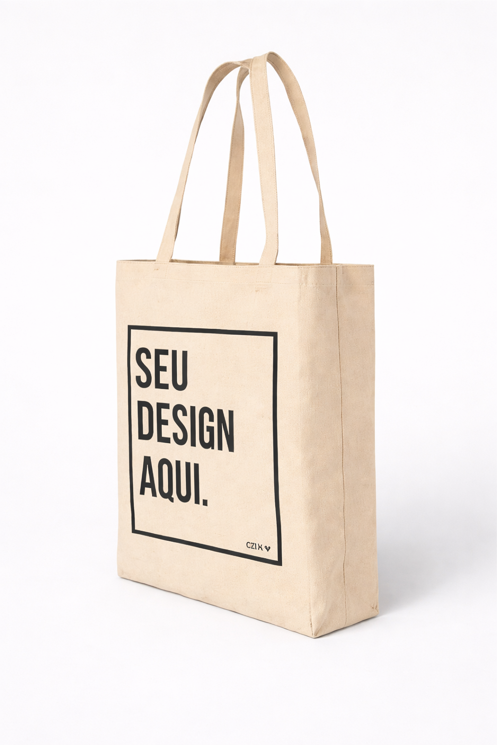 Eco bag personalizada sustentável e resistente, ideal para brindes corporativos, eventos e uso diário.