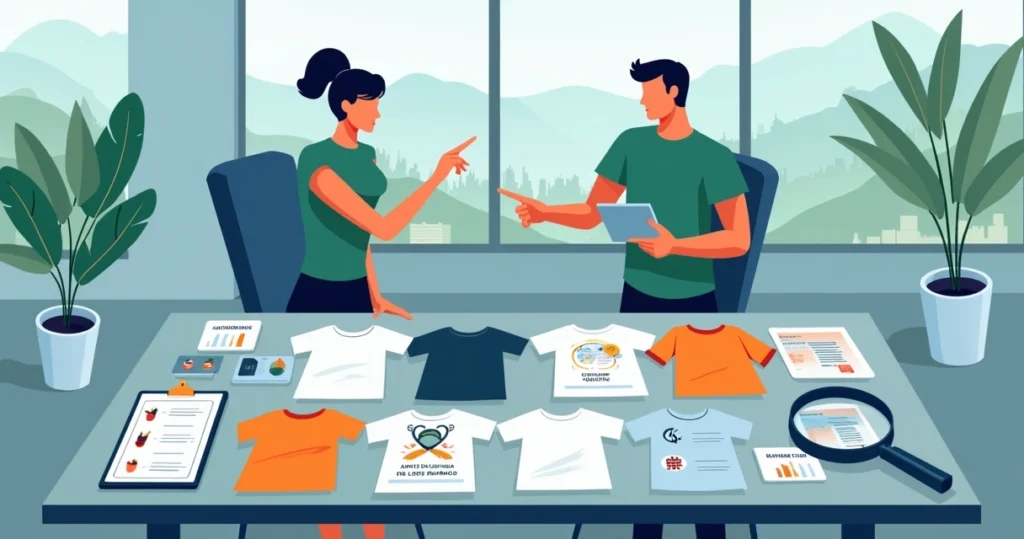 como escolher camisetas personalizadas em Águas de Lindóia com comparação de modelos e tecidos