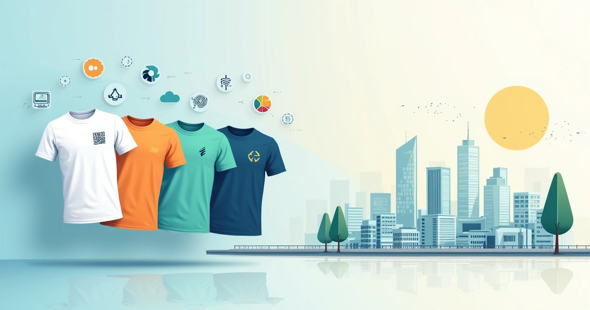 Ilustração de camisetas personalizadas modernas em São José do Rio Preto 2026