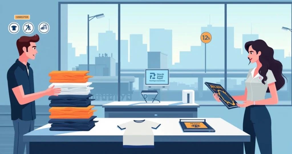 Estamparia de camisetas na Rua Bresser com produção rápida para empresas da zona leste de São Paulo