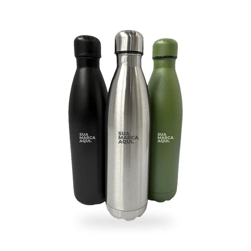 Garrafa térmica inox personalizada 750 ml