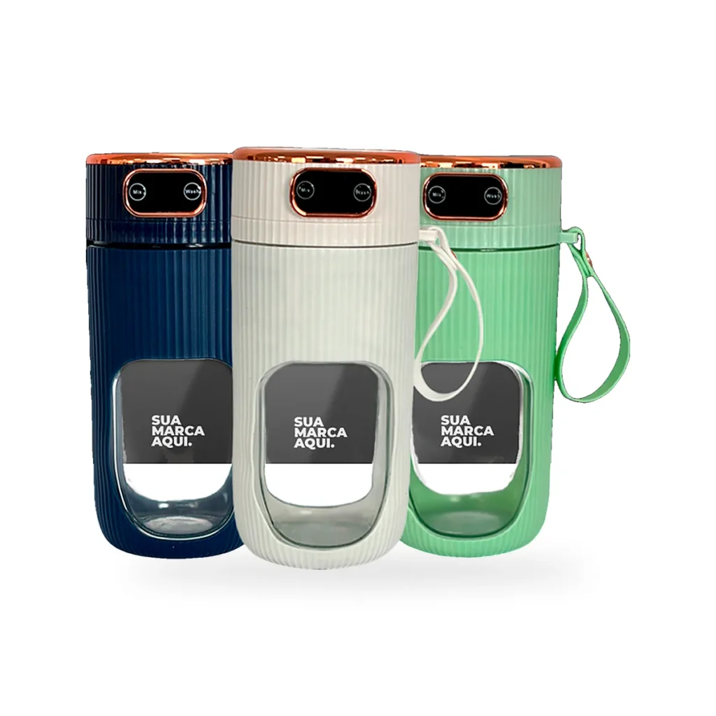 Liquidificador portátil 400 ml personalizado